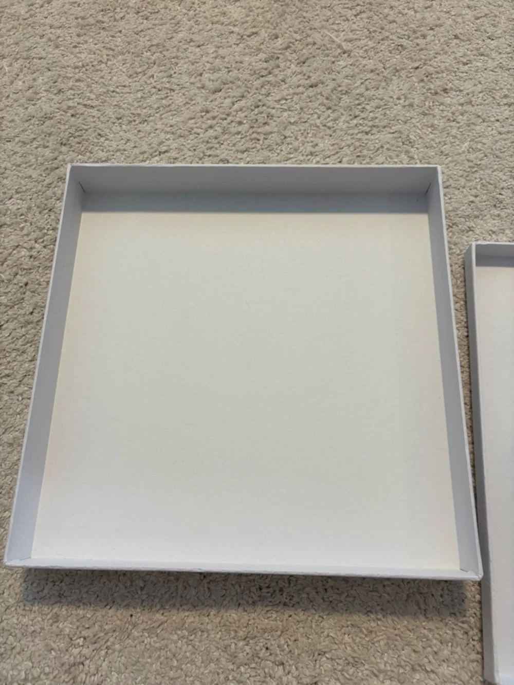 Dior White gift Box with Gold Logo